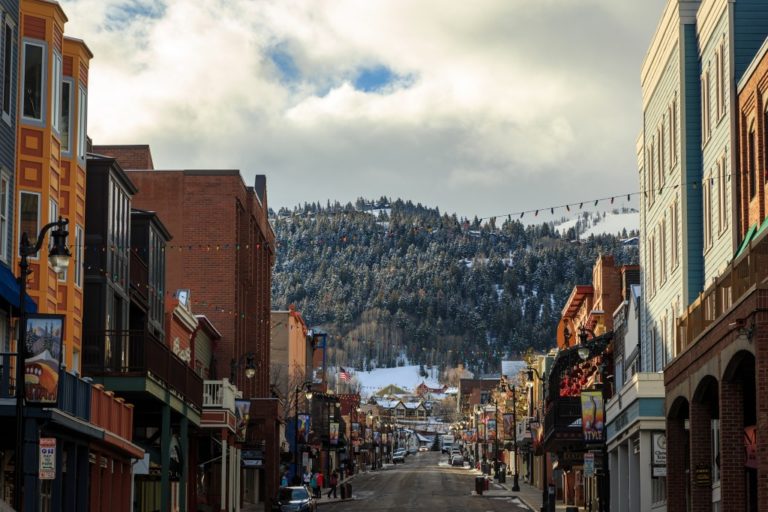 Utah during a winter morning