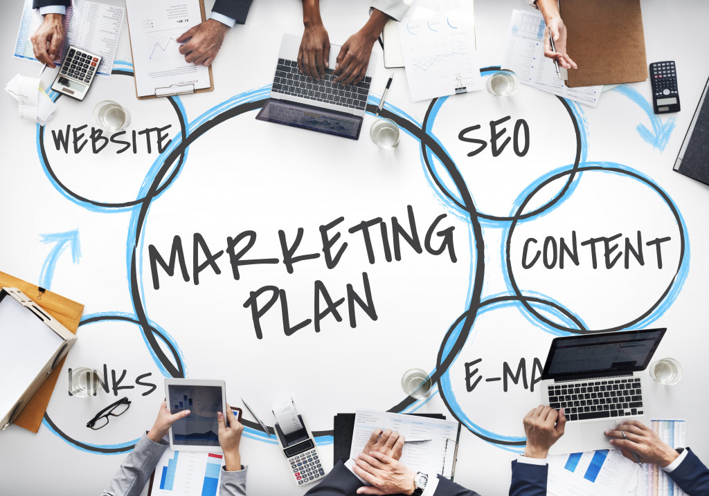 marketing plan with digital strategies