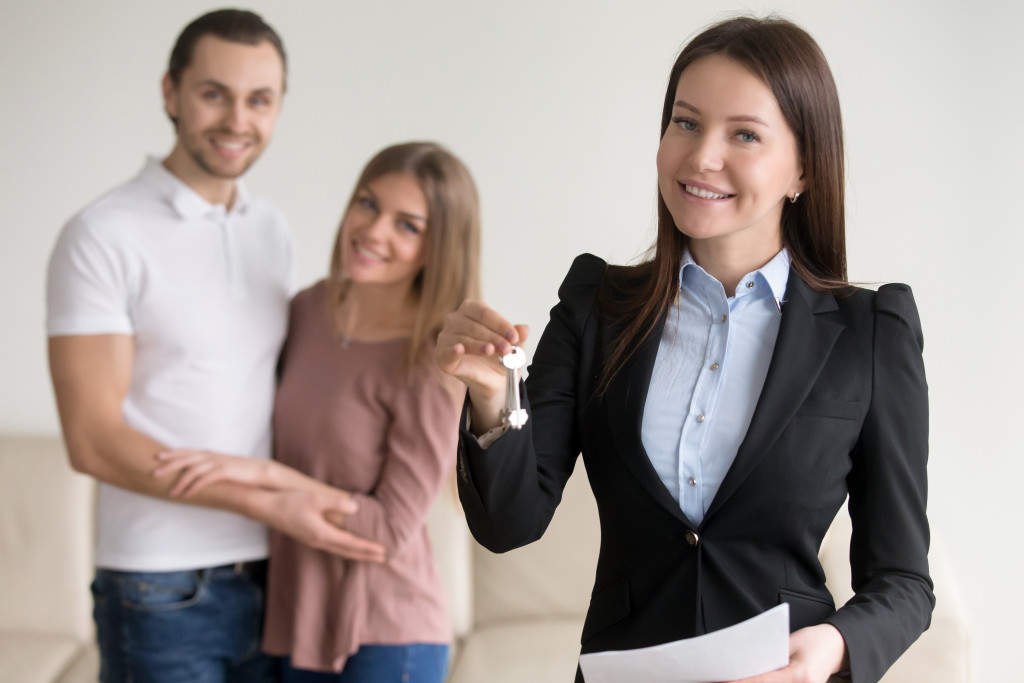 A short-term rental landlord and tenants