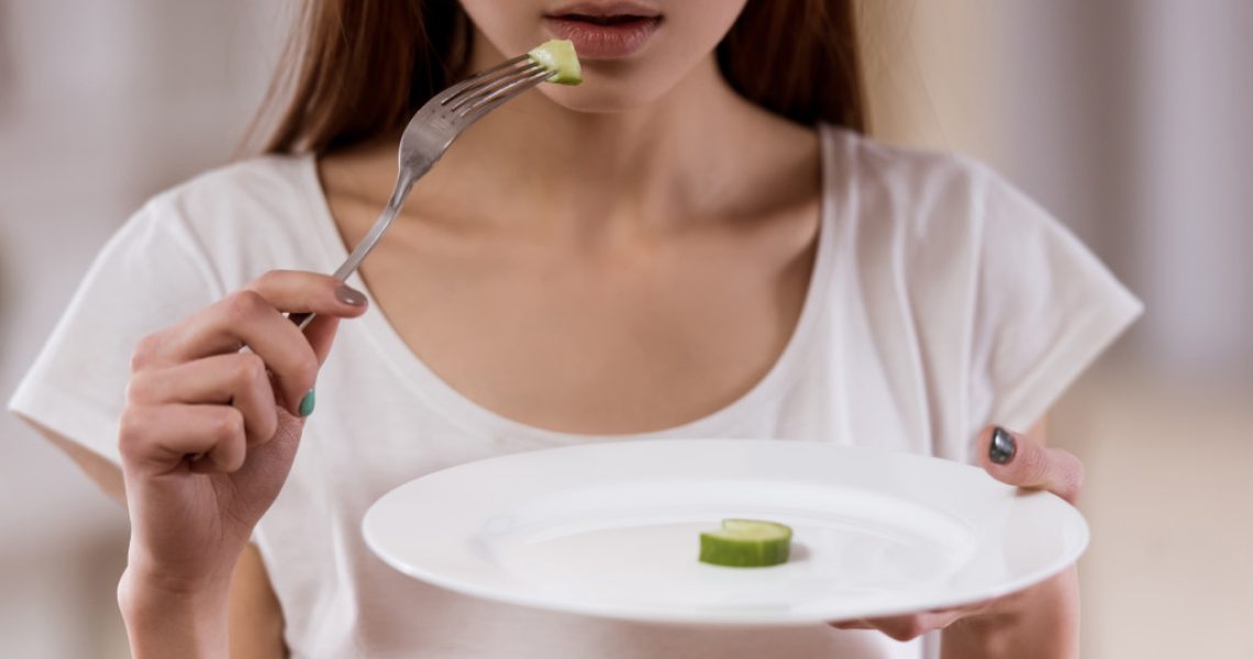 Anorexia in woman
